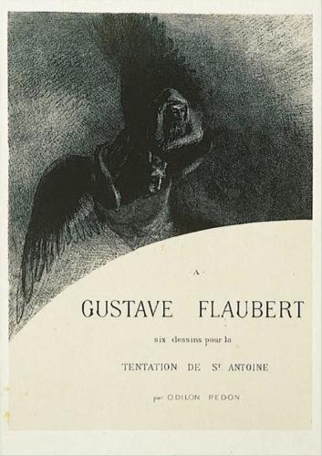 ｢ギュスターヴ･フロベールに｣(｢聖アントワーヌの誘惑｣第二集)扉絵