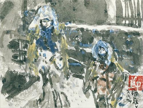 奥州安達原 袖萩とお君