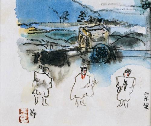 菅原伝授手習鑑 加茂堤の場